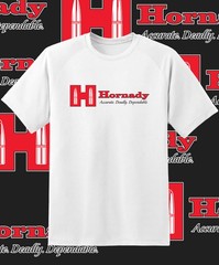 Hornady Guns Firearms Main Logo T Shirt Adult & Youth sizes Fast Ship!