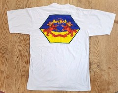 Vintage Hard Rock Shanghai 1996 Grand Opening Tshirt Large 90s China Japan Rare