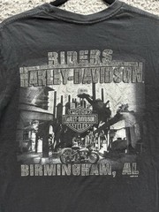 Harley-Davidson Shirt Y2K Birmingham AL Motorcycle SHIRT Size M