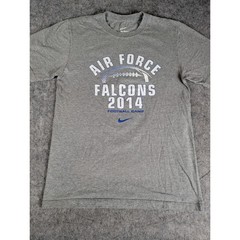 Nike Air Force Falcons 2014 Football Camp T-Shirt Heather Grey Just Do It Mens S