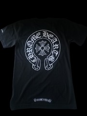 Chrome Hearts Black Graphic Print Pocket Logo Crew Neck T-Shirt Men’s M