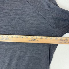 REI Co Op Shirt Mens Large Black Crew Neck Raglan Sleeve Pullover Performance