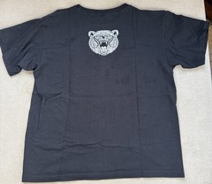 Grizzly Bear Colorful Artsy T-Shirt Small Black Short Sleeve Animal Wildlife