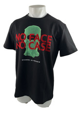 STREETZ IZ WATCHIN – NEW w TAG / NO FACE NO CASE Mens Large Graphite T-Shirt