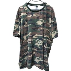 District Threads Mens Short Sleeve Camo Tee Size 4X “You Can’t Hide from Safety”