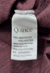 Quince Shirt Mens XL Purple Long Sleeve Lightweight Stretch Crewneck Casual Tee