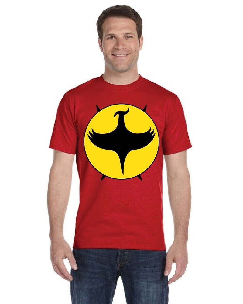 Zagor Shirt (Red T-Shirt With Yellow And Black Zagor Emblem, Size Large)
