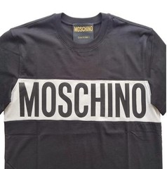 Moschino jersey t-shirt ZRA0728 black-white