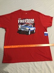 Way To Celebrate! Patriotic Men’s Graphic T-Shirt Size 2XL