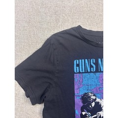 Guns N Roses Use Your Illusion II Tour 1991 Graphic T-Shirt Black Mens Medium
