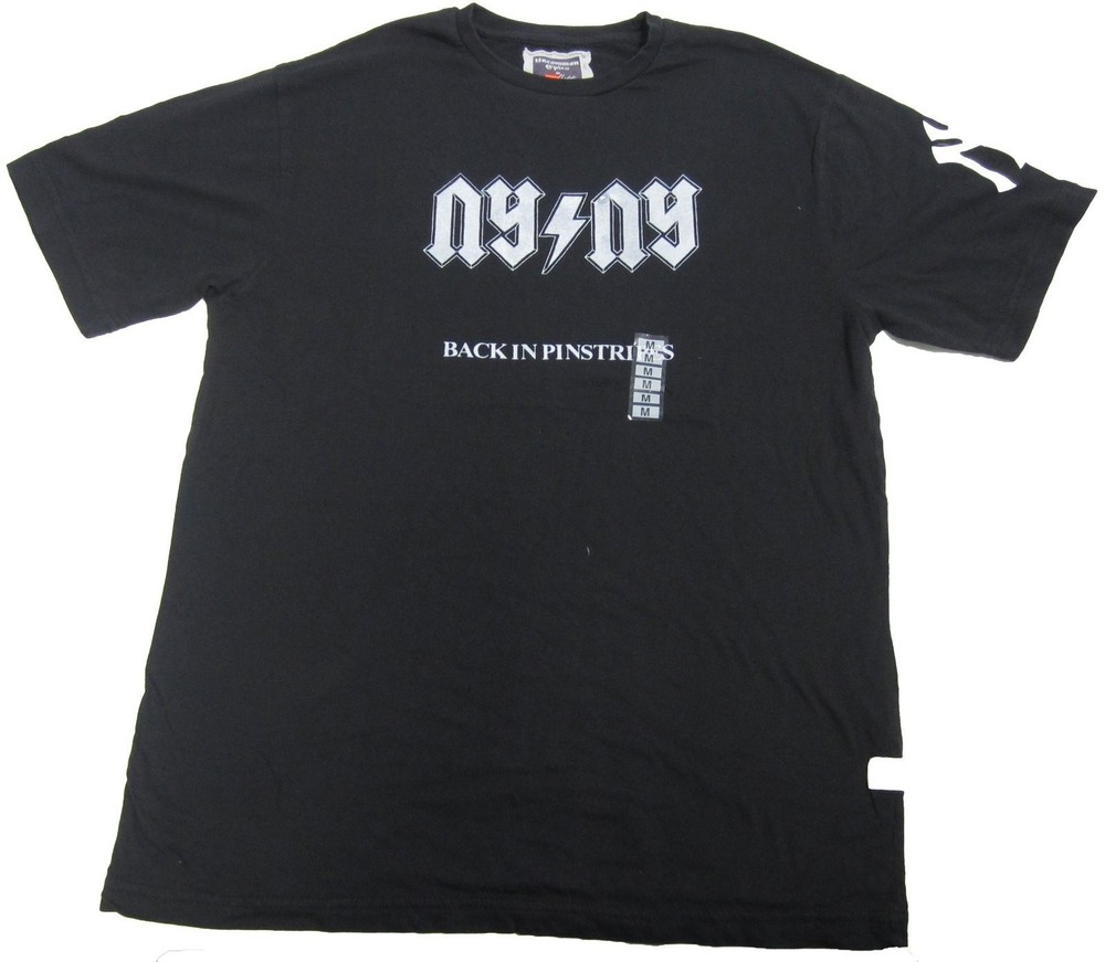 NEW Mens NY/NY Yankees Back In Pinstripes T-Shirt Size M