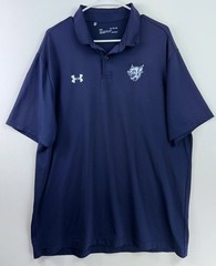 Under Armour x Saint Thomas University STU Bobcats Men’s XL Blue Dry Polo Shirt