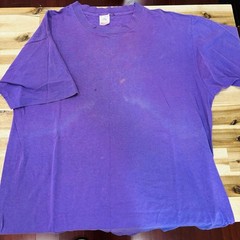 Lot of 6 Fruit Of The Loom Blank T-Shirts Single Stitch Made in USA Vintage