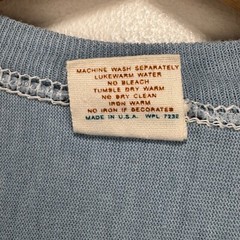 Vintage Gulf Coast Sportswear Single Stitch T-Shirt Men XL Blue Jersey USA Made