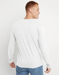 Hanes Long-Sleeve T-Shirt Men’s Originals Tri-Blend Lightweight Crewneck Jersey