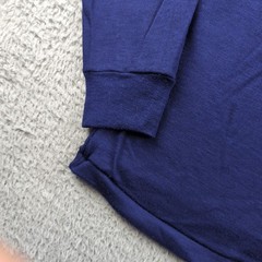 Vintage John Henry T Shirt Mens Small 34-36 Blue Polypropylene Blank Made USA