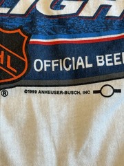 Vintage 1999 BudLight Bubble Boys NHL Men’s Size XL