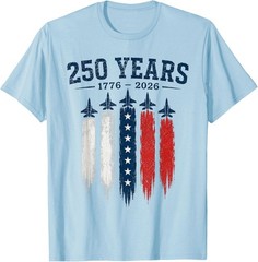 250 Years 250th Anniversary USA 4th of July 1776 2026 T-Shirt