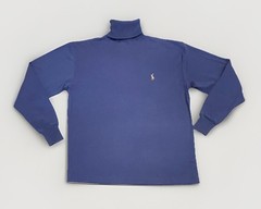 Ralph Lauren Turtle Neck Men’s Size Medium Vintage Blue Long Sleeve Preppy