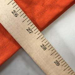 Vintage Russell Athletic Shirt Mens Small Orange Blank Crew Neck Nublend