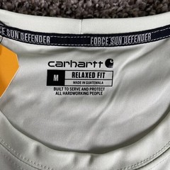Carhartt Mens Medium Color Big Sky Force Sun Defender Short Sleeve T-Shirt – NWT