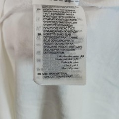 Adidas Originals Shirt Mens 2XL White Trefoil 3 Stripes Crew T-Shirt Tee Logo