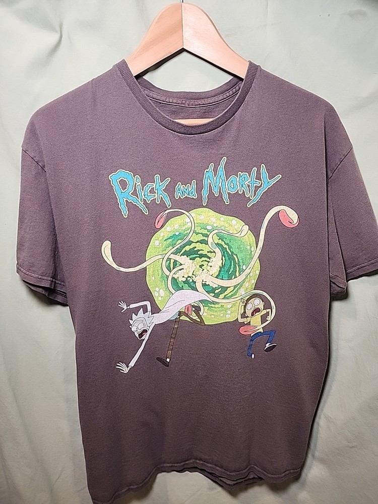 Rick & Morty Adult Swim Ripple Junction T-shirt Large Short Sleeve