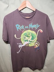 Rick & Morty Adult Swim Ripple Junction T-shirt Large Short Sleeve