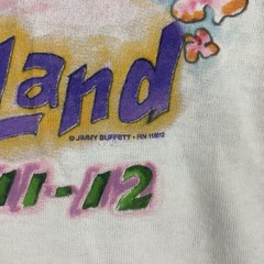 Jimmy Buffett 2011 Finland Concert T Shirt Men’s 2XL Parrot Head 105