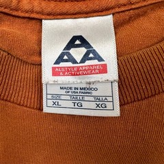 Vintage Great Wolf Lodge T Shirt Mens XL Orange Faded Y2K Animal Graphic Tee