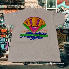 Hanes Beefy XL T-Shirt VIP Inc Embroidery & Screen Printing Advertising Grey