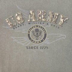 US Army Shirt Mens XL Academy Sports Outdoors Military Graphic Tee 1775