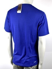adidas Men’s Train Essentials Climacool Novelty Tee Shirt Top – Blue