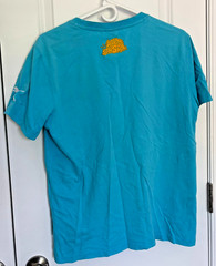 PUMA x NINTENDO Men’s Medium Super Mario Sunshine T-Shirt Light Blue Print