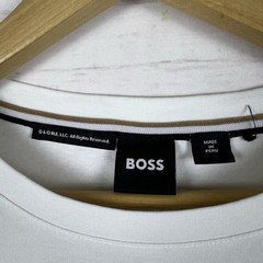 Hugo Boss + Bruce Lee Large White T-Shirt Size Large Special Artwork Stained