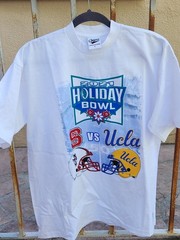 Nike T-Shirt Mens XL White Notre Dame 2025 Orange Bowl Champs Locker Room Tee