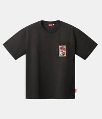 New Nintendo Mario Hanafuda TShirt XL Black Print Rare Japan limited *USA Seller