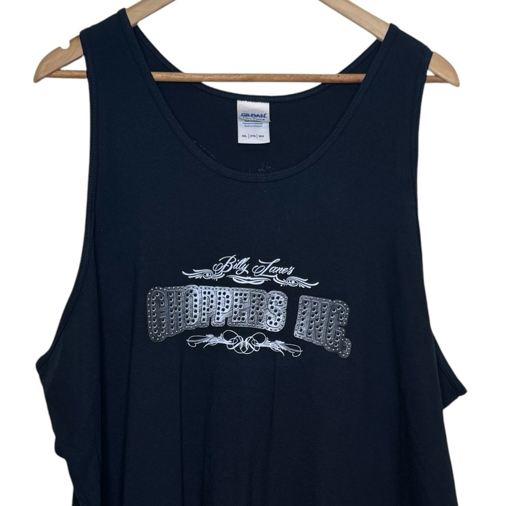 New! Choppers Inc 3XL Black Steel Signature Men’s Muscle Shirt Billy lane