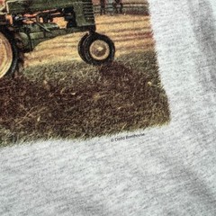 VTG DAVE BARNHOUSE T-Shirt Adult XL Common Ground Tractor Farm Earth Tones 90s