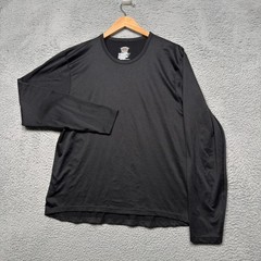 Duofold Shirt Mens XL Black Base Layer Outdoor Long Sleeve Crew Neck Hiking