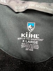 Kuhl XL Lot of 3 WildFibre SS & LS Tshirts + Fleece (Fleece Not Perfect)