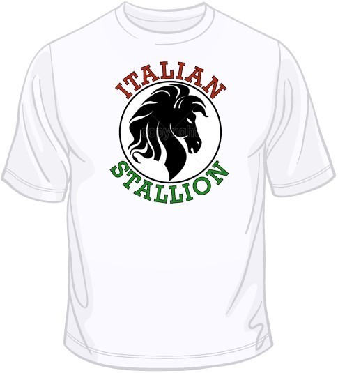 Italian Stallion T Shirt You Choose Style, Size, Color Up to 4XL 10346