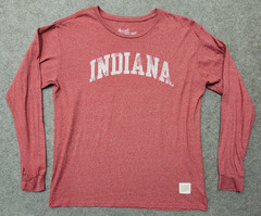 Retro Brand Mens Red T-Shirt Size L Indiana Casual Wear