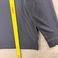 Eddie Bauer T Shirt Mens Size Large Blue Long Sleeve Cotton Poly Legendwash