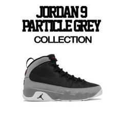 Shirt To Match Jordan 9 Particle Grey – Sneaker Threads Logo Tees