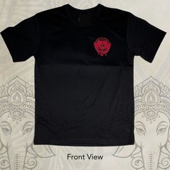 Ganesha T-Shirt Large Diwali Hindu Ganesha Statue Art Hippie Boho Festival