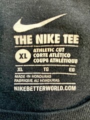 Nike The Nike Tee Oregon Ducks O Logo Men’s Cotton Crewneck T-Shirt XL Black
