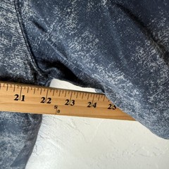 Calvin Klein Jeans Shirt Mens XL Blue Acid Wash Distressed Graphic Tee Oversized