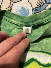 VTG Del’s Lemonade Tie Dye Employee Tshirt RHODE ISLAND USA Sundog New England