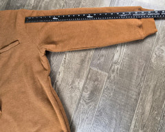 Coleman Henley Thermal Shirt Mens XL Sherpa Lined Waffle Knit Brown Pre-owned